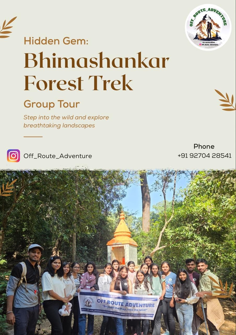 Bhimashankar Trek – Guided Adventure in Maharashtra | Off Route Adventure